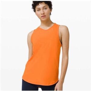✨NWT✨ Lululemon Athletica Sculpt Tank Top Rustic Orange Sz 8